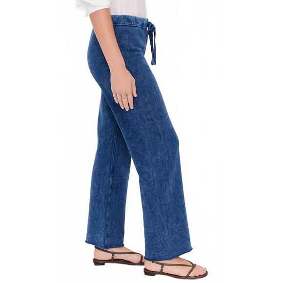 NEW FRANK & EILEEN catherine long sweatpants in mineral indigo - Picture 3 of 7